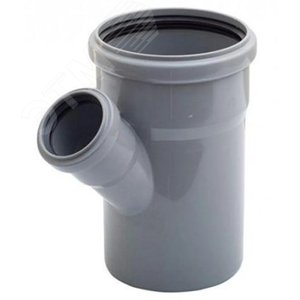 Тройник 110х50 45 град, канализационный - PRO AQUA