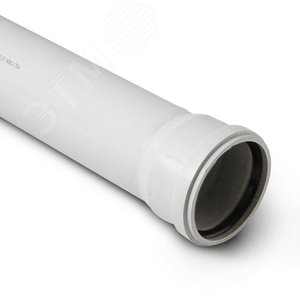 Труба канализационная 58x500 мм PP, однораструбная, бесшумная - PRO AQUA