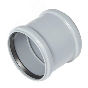 Муфта 110 мм двухраструбная, канализационная - PRO AQUA