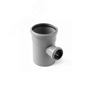 Тройник 110х75 87 град, канализационный - PRO AQUA