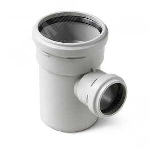 Тройник 110х50 87 град, для бесшумной канализации - PRO AQUA