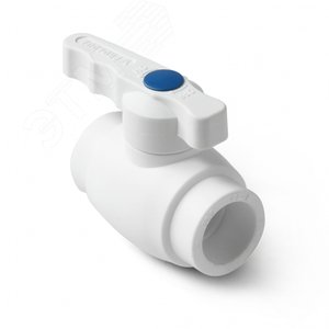 Кран шаровой 25 мм полнопроходной Prime Белый - PRO AQUA