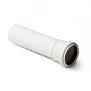 Труба канализационная 50x250 мм PP, однораструбная, малошумная, белая - PRO AQUA
