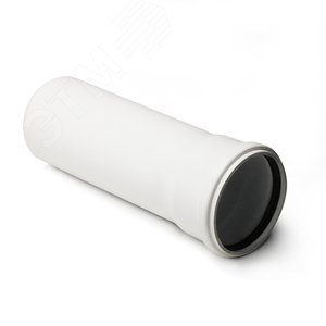 Труба канализационная 160x1000 мм PP, однораструбная, малошумная, белая - PRO AQUA
