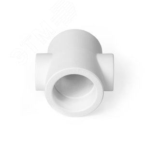 Крестовина 40x32 переходная полипропиленовая PPR белая - фото 5
