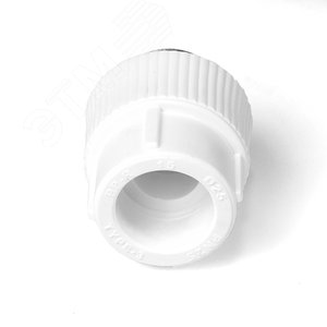 Муфта комбинированная 32x3/4' НР полипропиленовая PPR белый - фото 3