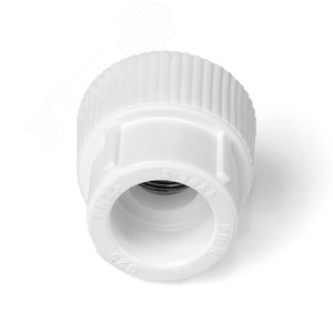 Муфта комбинированная 20x1/2' ВР полипропиленовая PPR белый - фото 4