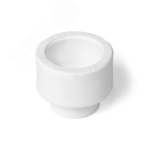 Муфта переходная 25x20 полипропиленовая PPR белая - фото 3