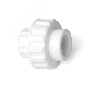 Муфта разъемная пластиковая Белая PN10 d63мм - PRO AQUA