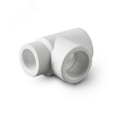 Тройник переходной 25x20x20 полипропиленовый PPR белый - PRO AQUA