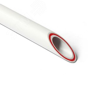 Труба полипропиленовая 160x26.6 SDR 6 PN 25 PPR RUBIS армированная стекловолокном белая, хлыст 4м - PRO AQUA