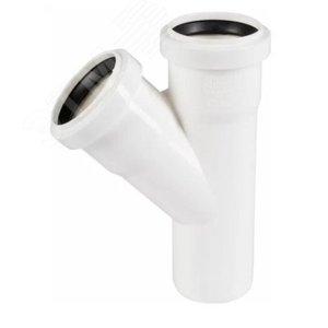 Тройник 32 45 град, для малошумной канализации - PRO AQUA