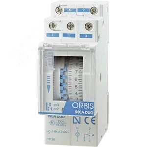 Таймер модульный INCA DUO QRS (OB330432) - ORBIS