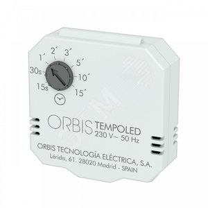 Таймер TEMPO LED скрытого монтажа - ORBIS
