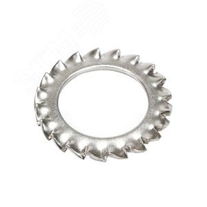 ШАЙБА DIN6798А М15 нерж.ст. А2( 10 шт.) - Tech-KREP