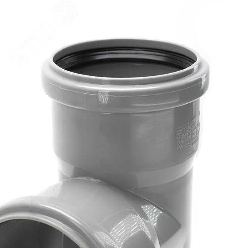 Тройник 75 87 град, канализационный 3