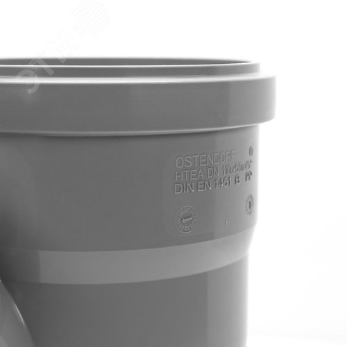 Тройник 110х50 45 град, канализационный 4