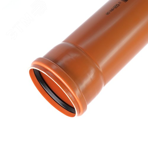 Труба канализационная 250x1000 мм KGEM SN4 ПВХ наружная 2