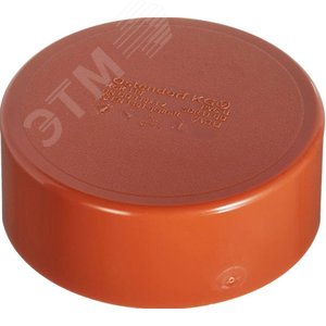 Крышка 110 мм для наружной канализации 2