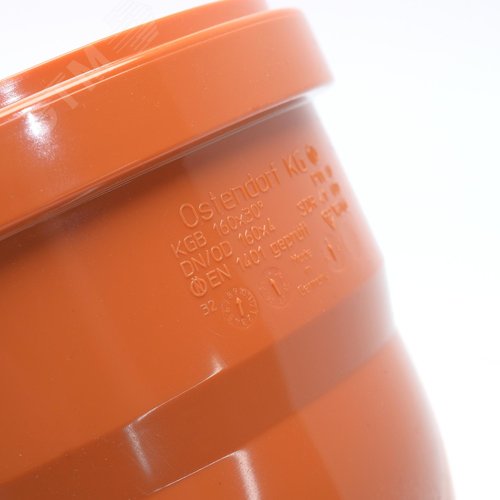 Отвод 160 30 град., для наружной канализации 4