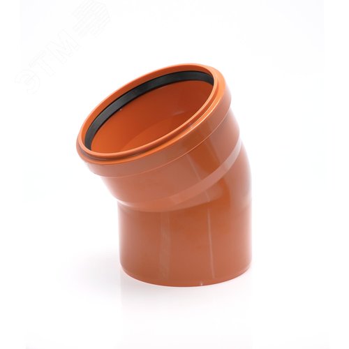 Отвод 160 30 град., для наружной канализации