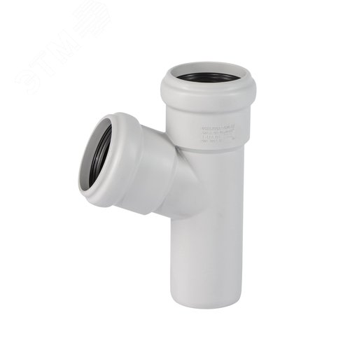 Тройник 50 67 град, для бесшумной канализации