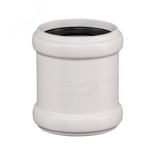 Муфта 75 мм двухраструбная, для бесшумной канализации