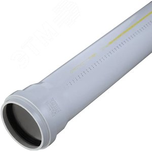Труба канализационная 200x2000 мм SKEM однораструбная, бесшумная 2