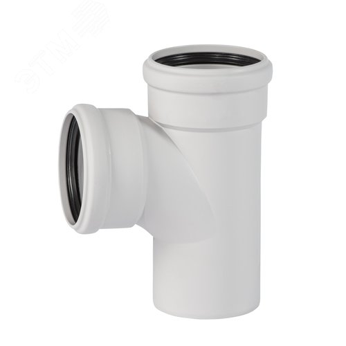 Тройник 110х75 87 град, для бесшумной канализации 2