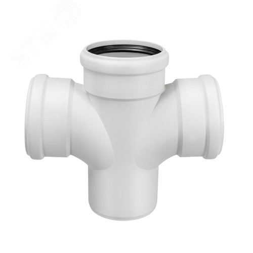 Крестовина 110 87 град, для бесшумной канализации