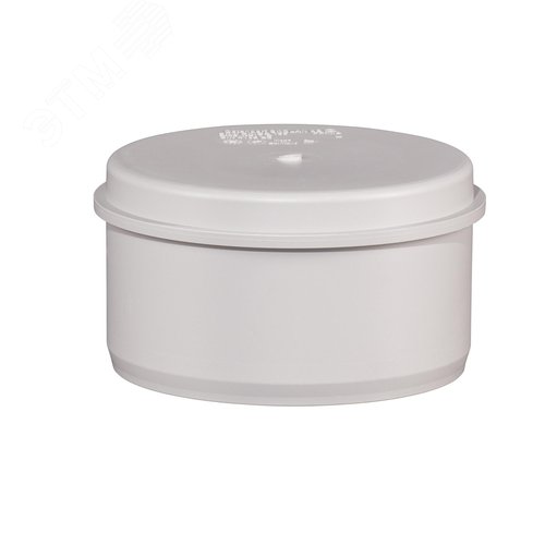 Заглушка 125 мм для бесшумной канализации