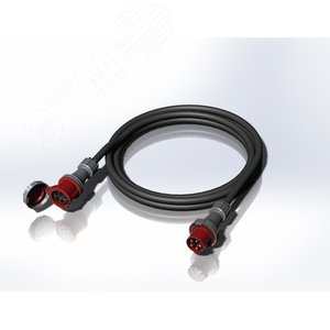 Удлинитель кабельный CEE63A/5P - CEE63A/5P IP67 XTREM H07RN-F 5G16 30м - AlpenBox