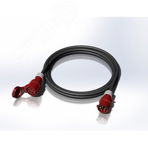Удлинитель CEE32A/5P - CEE32A/5P IP44 XTREM H07RN-F 5G4, 15м - AlpenBox