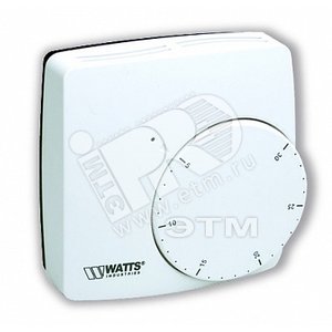 Термостат комнатный электронный WFHT-BASIC+ 5-30град 24В НЗ (10021098) - WATTS Industries