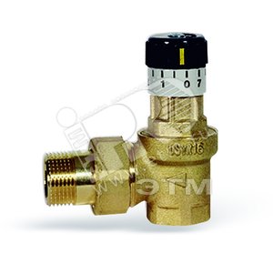 Клапан перепускной угловой USVR 16  3/4  0.06-0.36 бар (10005171) - WATTS Industries