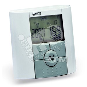 Термостат комнатный BTDP с дисплеем программируемый 2x15В 5 -35град НО/НЗ - WATTS Industries
