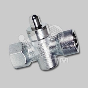 Кран кнопочный запорный RMD 15 под манометр для газа 1/2ВР - WATTS Industries