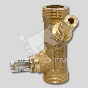 Клапан балансировочный SRV-AG 1.1/2НР c расходомером 10-80 л/мин DN32 (10010154) - WATTS Industries
