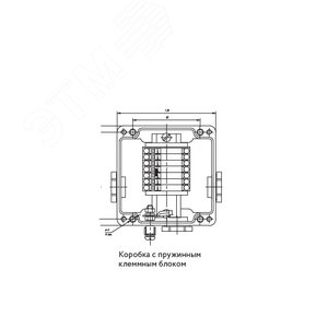 Коробка соединительная ВЭ 122(П) (2194853) - фото 2