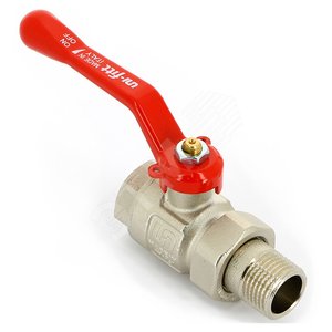 Кран шаровой со сгоном НВ 3/4‘ полнопроходной ручка (113L3000) - UNI-FITT