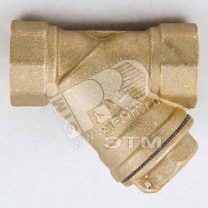 Фильтр латунный сетчатый 1/2‘ с отверстием для пломбировки (56100G140411) - UNI-FITT
