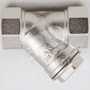 Фильтр латунный сетчатый 1‘ никелированный Compact (56100N140600) - UNI-FITT