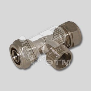 Тройник обжимной 16 х 1/2‘ НР (10332N160416) - UNI-FITT