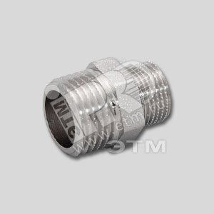 Ниппель 1‘ х 3/4‘ никелированный (10112N000605) - UNI-FITT