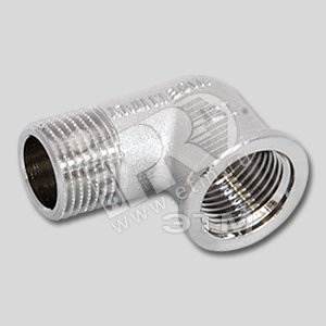 Уголок НВ 1/2‘ никелированный (10121N000404) - UNI-FITT