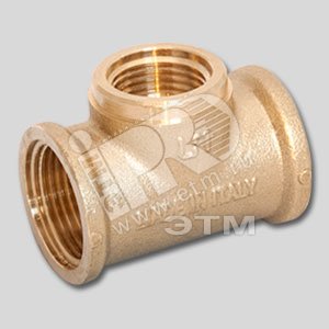 Тройник 1‘ х 1/2‘ х 1‘ ВР (10130G060406) - UNI-FITT