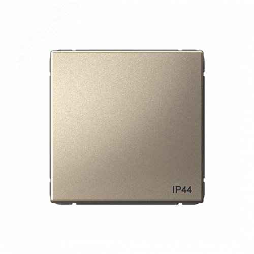 ARTGALLERY 1-клавишный ПЕРЕКЛЮЧАТЕЛЬ IP44, 10АХ, механизм, ШАМПАНЬ - SE (Потенциал)