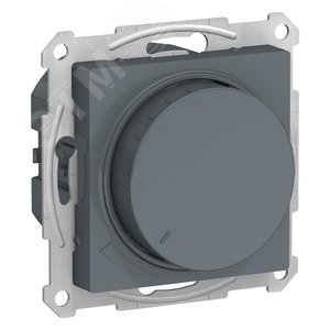 Светорегулятор (диммер) ATLASDESIGN поворотно-нажимной 315Вт механизм грифель (ATN000734) - Schneider Electric