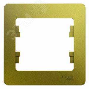 GLOSSA рамка 1-постовая фисташковый - Schneider Electric