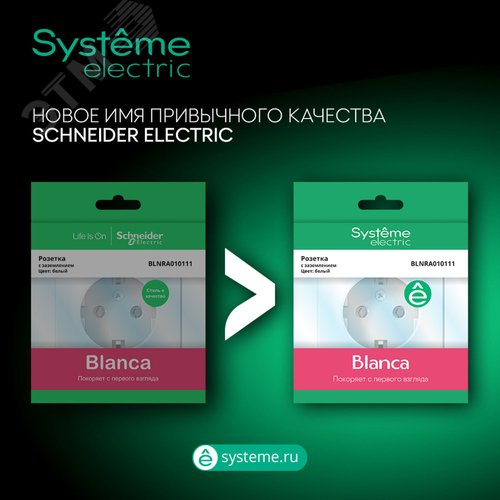 Выключатель наружный двухклавишный BLANCA (cх.5) с подстветкой, изолирующей пластиной, 10А, 250В, молочный (BLNVA105112) 2